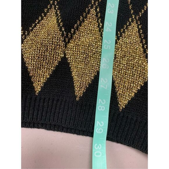 Vintage Argyle Patterned Sweater - Picture 7 of 7